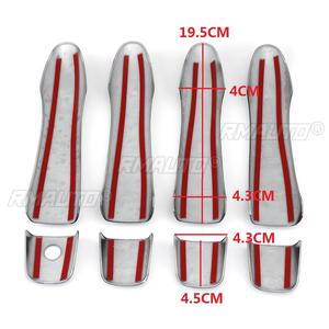 Couvre-poignée de porte extérieure de voiture, protection, capuchon, garniture, moulure, 10 pièces/8 pièces pour Nissan Qashqai J11 2014 2015 2016 2017 2018 2019 - Product Image 6