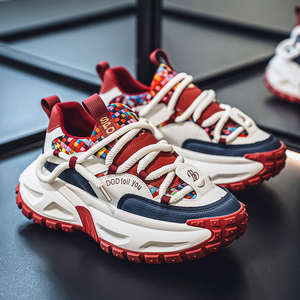 Nouvelles chaussures pour hommes 2025, tendance, légères, à semelle épaisse, baskets décontractées, mode polyvalente, rétro, chaussures pour hommes augmentant la taille, chaussures de papa - Product Image 6