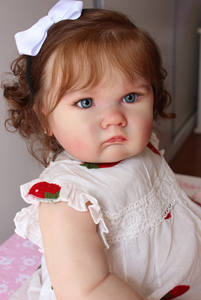 Poupée Réaliste Réaliste en Silicone Souple de <span class=keywords><strong>60</strong></span> <span class=keywords><strong>cm</strong></span>, Grande Poupée Réaliste en Vinyle pour Bébé, Cadeau pour Enfant - Product Image 5