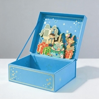 Boîte d'emballage personnalisée haut de gamme pour les coffrets cadeaux de marque, les organisateurs de fêtes et les boutiques de cadeaux au détail