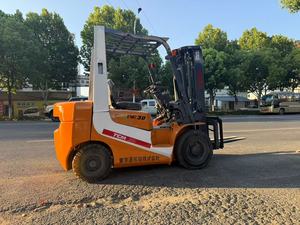 FD30T6รถยก TCM 3ตันใช้รถยก3ตันสามเสาดีเซลพร้อมการเปลี่ยนด้านข้างในเหอเฟยลานเครื่องยนต์สร้างพลังงาน - Product Image 5