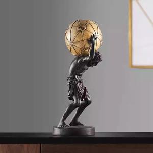 Resina creativa Europea decoración del hogar artesanías personajes míticos griegos escultura modelo ornamento pintura para propósito de recuerdo - Product Image 4