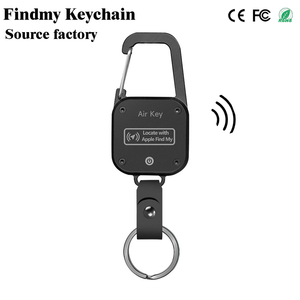 Anti-lost Fashion Smart Custom <strong>Bottle</strong> <strong>Opener</strong> Carabiner Metal Phone Keychain Accessories Lightweight Work With Apple Find My - Product Image 1