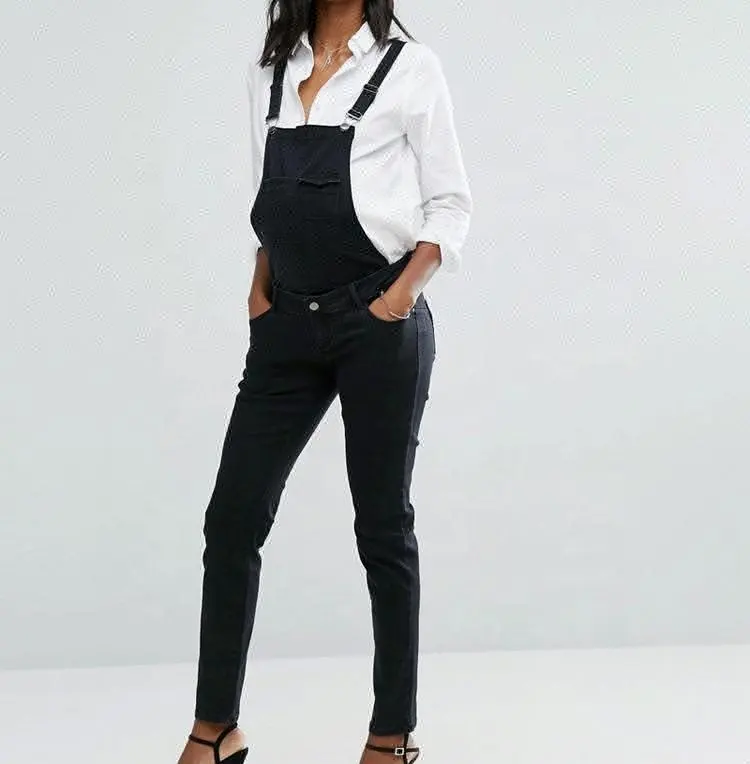 Производитель джинсов Royal wolf, однотонные черные джинсы со съемным верхом, узкие джинсы для беременных, комбинезон, комбинезон для беременных