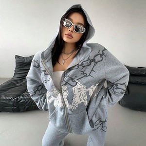 <span class=keywords><strong>Ensemble</strong></span> 2 pièces décontracté et sportif pour <span class=keywords><strong>femme</strong></span>, personnalisé ODM, streetwear tendance, imprimé, grande taille, sweat-shirt et <span class=keywords><strong>pantalon</strong></span> <span class=keywords><strong>de</strong></span> survêtement anti-boulochage 100 % coton - Product Image 1