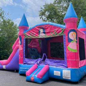 Hot Sale <b>Inflatable</b> Jumping Castle Combo with Slide for Outdoor Commercial Party Rental - Product Image 1
