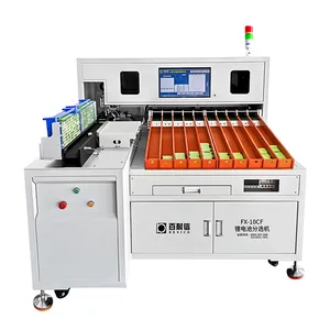 स्वचालित बेलनाकार बैटरी लिथियम-आयन बैटरी पैक विधानसभा के लिए सॉर्टर छंटनी की मशीन उत्पादन लाइन