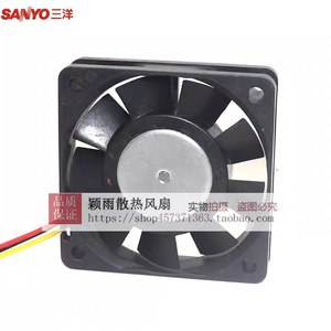 Ventilador de Refrigeración para Inversor Sanyo SanAce60 24V 109P0624H702, CC sin Escobillas - Product Image 4