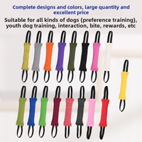 Jouet à mâcher pour chien en tissu indestructible, prix de gros, jouet à mâcher durable pour chien, jouet à mâcher non toxique pour chien, bâton à mâcher pour l'entraînement des chiens