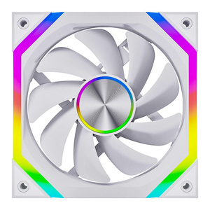 120mm ARGB PCケースファン<span class=keywords><strong>PWM</strong></span>制御付きゲーム用コンピュータクーラースプライシングケース冷却ファン冷却ファン支持オーラ同期照明 - Product Image 2