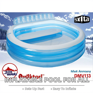 Piscine gonflable pour bébés et enfants <span class=keywords><strong>Intex</strong></span>, matériau PVC, épaisseur 7 mm/5 mm, garantie 1 an, fabriqué au Vietnam - Product Image 2