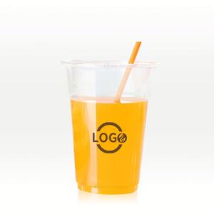 Gobelets jetables écologiques en PET transparent à paroi simple, 500 ml et 700 ml, avec logo personnalisé, faible MOQ, pour café glacé et boissons froides - Product Image 4