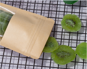 Bolsas de Embalaje de Alimentos con Cierre Hermético, de Papel Kraft Marrón, Termosellables y Reutilizables, con Ventana Transparente, OEM/ODM - Product Image 5