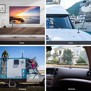 DVB-T2 thông minh HD UHF TV Transmitter tầm xa vệ tinh rõ ràng tốt nhất trong nhà TV Antenna 25DBI tăng cao 75 200 dặm - Product Image 6