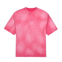 T-shirt Homme Américain Tendance à Manches Courtes Motif Cheval Pulvérisé Style Américain Rétro Polyvalent pour Couple