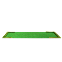 Tapis vert Portable de Golf, intérieur/extérieur, Mini entraînement de pratique de Golf, jeu et cadeau pour maison, bureau et extérieur