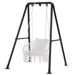 Support de <span class=keywords><strong>hamac</strong></span> moderne en forme de A <span class=keywords><strong>pour</strong></span> chambre à coucher en plein air, salon, parc, matériau en tissu métallique durable. - Product Image 4
