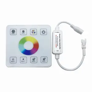 Ws2811 Ws2812B RGB ARGB RGBIC Wireless Touch 86 Panel Magic Controller Cable-free Touch Magic Light controller 5-24V