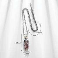 Collier pendentif en alliage métallique Goku Super DBZ Anime de haute qualité, 4 designs, style punk hip-hop, artisanat