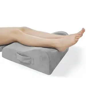 Leg Elevation Pillows For Swelling Gel Memory Foam Leg Pillows For After Surgery Knee Leg Pillows For Sleeping Blood Circulation