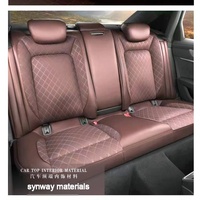 Tela de Malla de Poliéster de 600 g/m² y 1,9 mm, Ventilada, Transpirable, Resistente al Desgaste, Fácil de Limpiar, para Tapicería Interior de Automóviles y Asientos de Coche