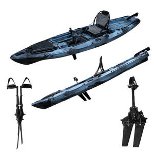 <span class=keywords><strong>Kayak</strong></span> a Pedal de 12.5 pies <span class=keywords><strong>con</strong></span> Color Pantone y Logotipo Personalizado, <span class=keywords><strong>Precio</strong></span> de Fábrica Razonable 2023 - Product Image 2