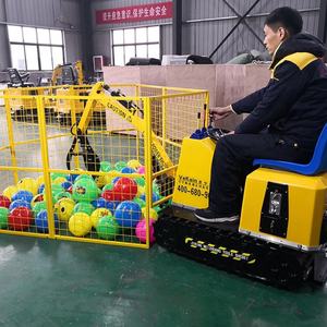 Zone scénique Pelle électrique pour enfants Code de balayage Équipement de terrain de jeu <span class=keywords><strong>Machine</strong></span> de creusement de simulation hydraulique à pièces - Product Image 2