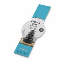 Cartes d'emballage en carton imprimées sur mesure pour bols de conservation alimentaire OEM/ODM, emballage de détail pour ustensiles de cuisine avec logo personnalisé