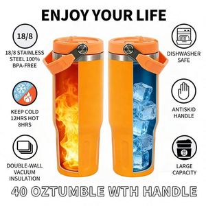 Vaso Térmico para Auto de Acero Inoxidable de Doble Pared con Aislamiento al Vacío, Diseño Resistente para Uso en Conducción Todoterreno y Rural, con Logotipo Personalizado - Product Image 4