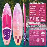 Planche de paddle gonflable large Skatinger OEM 11'x33"x6" pour la location en hôtel et en centre de villégiature - Vente en gros usine