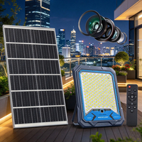Projecteur et éclairage solaire LED 4G, étanche IP66, adapté aux jardins, aux parkings, aux routes et aux stades