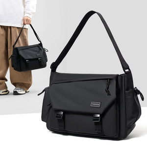 Sac bandoulière pour homme, nouvelle mode, grande capacité, pour les déplacements, les voyages, les sorties, sac à bandoulière pratique, résistant à l'usure, sac d'étudiant - Product Image 5