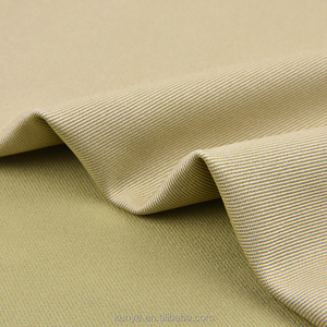 Tela de sarga de poliéster de acetato pesado de 310GSM para mujer, rizo tejido ecológico para textiles para el hogar y ropa gruesa - Product Image 2