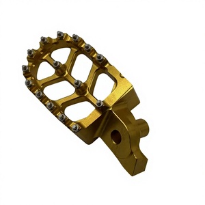 Repose-pieds de moto en alliage d'aluminium CNC pour scooter, OEM ODM, anodisé, multicolores, accessoires de moto - Product Image 1