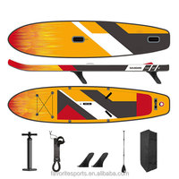 Planche à pagaie gonflable à une seule couche de style nouveau, planche de windsurf gonflable, voile durable et légère en PVC, utilisation en mer