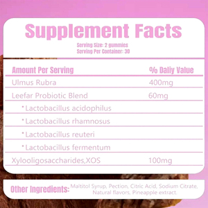 Phụ nữ tùy chỉnh của Probiotic gummies-ph cân bằng & kiểm soát men - Product Image 5