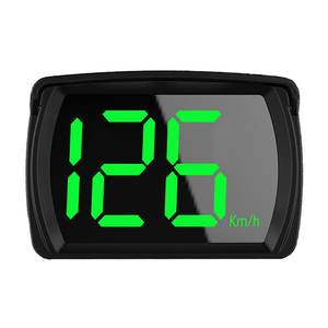 Affichage tête haute pour voiture HUD GPS Compteur de vitesse universel numérique Camion Scooter Moto Projecteur pare-brise Système d'alarme pour voitures - Product Image 3