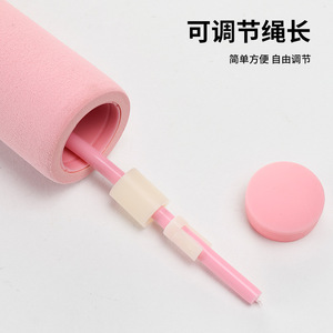 Bearing Skip Rope Pink 2.8M Durable Fitness Equipment <b>For</b> Adults And Students - Product Image 5