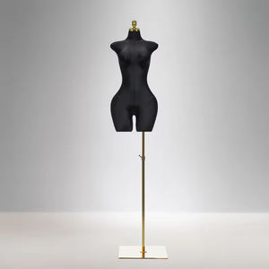 <span class=keywords><strong>Mannequin</strong></span> Buste <span class=keywords><strong>Femme</strong></span> <span class=keywords><strong>Grande</strong></span> <span class=keywords><strong>Taille</strong></span> en Fibre de Verre, Hanches Larges et Poitrine Généreuse, <span class=keywords><strong>Mannequin</strong></span> Courbe Semi-Sexy Type BBL, avec Support Doré, Vente en Gros - Product Image 5