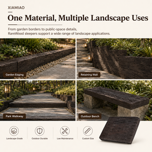 Bordillo de Jardín Resistente con Aspecto de Madera Rara para Parques, Paisajes, Caminos y Proyectos de Resorts - Product Image 6