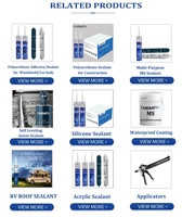 Mastic polymère MS pour sol, polyuréthane, Silicone, Joint auto-nivelant, calfeutrage PU 40, adhésif pour béton, 600ml