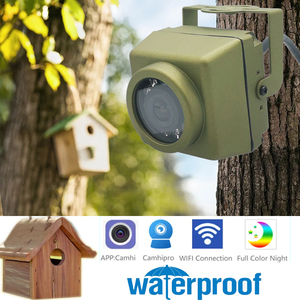 Camera Hộp Chim Ngoài Trời 5MP Ổ An Ninh Wifi Bộ An Ninh Mini Không Dây Phù Hợp Với Âm Thanh Chống Nước IR Nhìn Đêm Thú Cưng FTP RTSP - Product Image 4