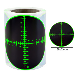 Pegatinas de Objetivo de Tiro con Efecto Salpicadura, Papel Fluorescente Autoadhesivo para Práctica de Tiro al Aire Libre - Product Image 5