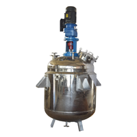 Réacteur de chauffage à double enveloppe en acier inoxydable vertical à haute productivité et haute qualité