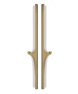 Luxury Design Satin Antique Brass Door Handle Brass Pull Door Handle