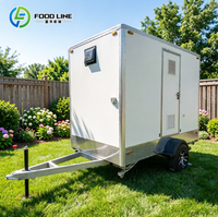 Toilettes mobiles amovibles pour l'extérieur, toilettes portables, WC, toilettes mobiles sur roues