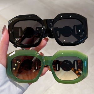 1443 di vendita calda occhiali <span class=keywords><strong>da</strong></span> sole a grande montatura poligonale di moda Street Shooting occhiali <span class=keywords><strong>da</strong></span> sole di alto valore 2025 - Product Image 3