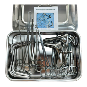 IN-G Instrumentos Quirúrgicos Médicos Profesionales, Juego de Cirugía Ginecológica para Quirófano - Product Image 5