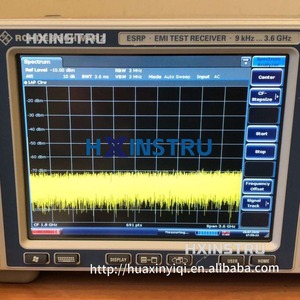 ซื้อเครื่องรับสัญญาณทดสอบ EMI ยี่ห้อ Rohde & Schwarz ESRP3 9 kHz ถึง 3.6 GHz มือสองปรับสภาพแล้ว ผ่านการทดสอบแล้ว ใช้งานได้ดี พร้อมการปรับเทียบมาตรฐาน ISO17025 H - Product Image 2