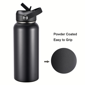 Termo isotérmico doble pared de acero inoxidable con aislamiento frasco de vacío botella de agua botella de agua de bebida - Product Image 3